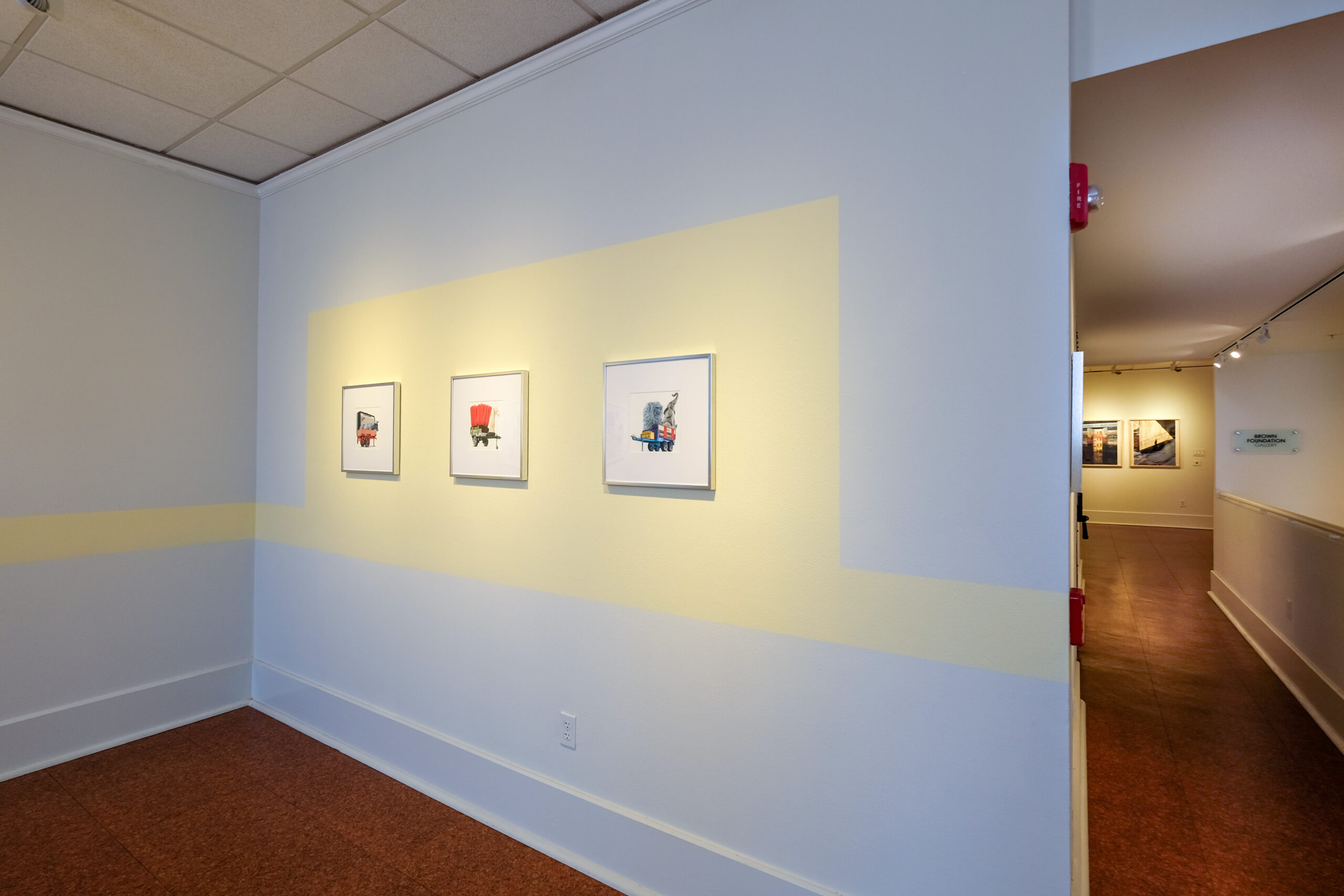 Installation Image of Almost certain superfluity at the Galveston Art Center
